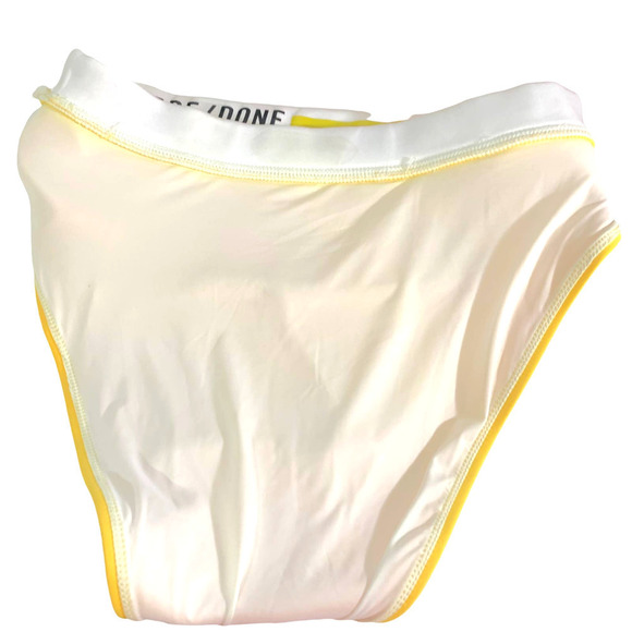 Re/Done x Solid & Striped NEW Sample Piece Montauk Zip Bikini Bottom, 25" Waist - Picture 7 of 15